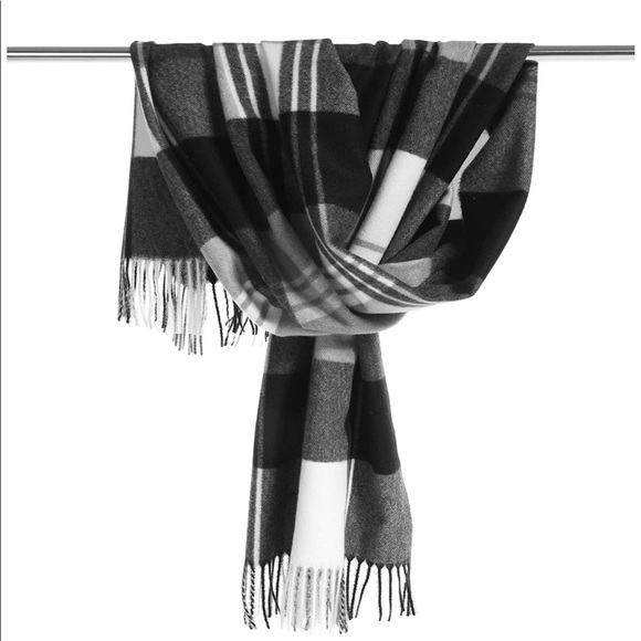 Lerdu Cashmere Virgin Wool Fringe Boxed Scarf - Picture 4 of 6